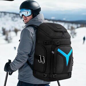 Waterproof Ski Boot Travel Backpack 65L